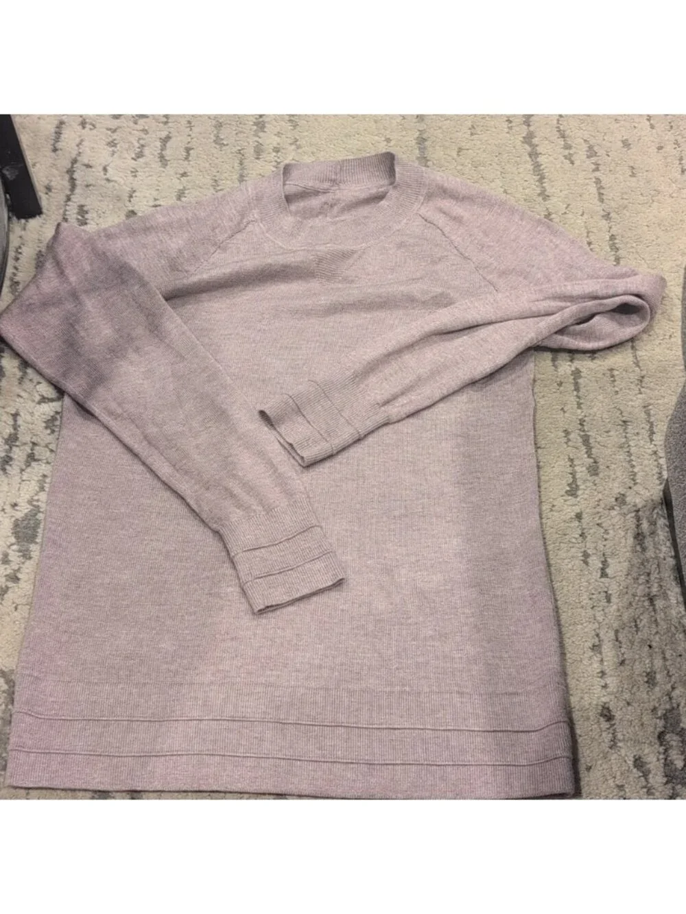 Lululemon Apres Your Way Sweater Heathered Smoky Blush